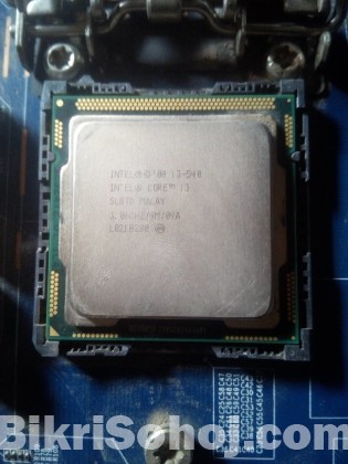 Intel ® Core™ i3-540 Processor 4M Cache, 3.06 GHz